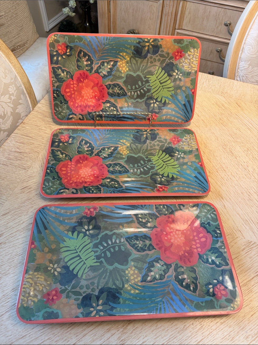 Isabelle de Borchgrave Melamine Party Tray (3)